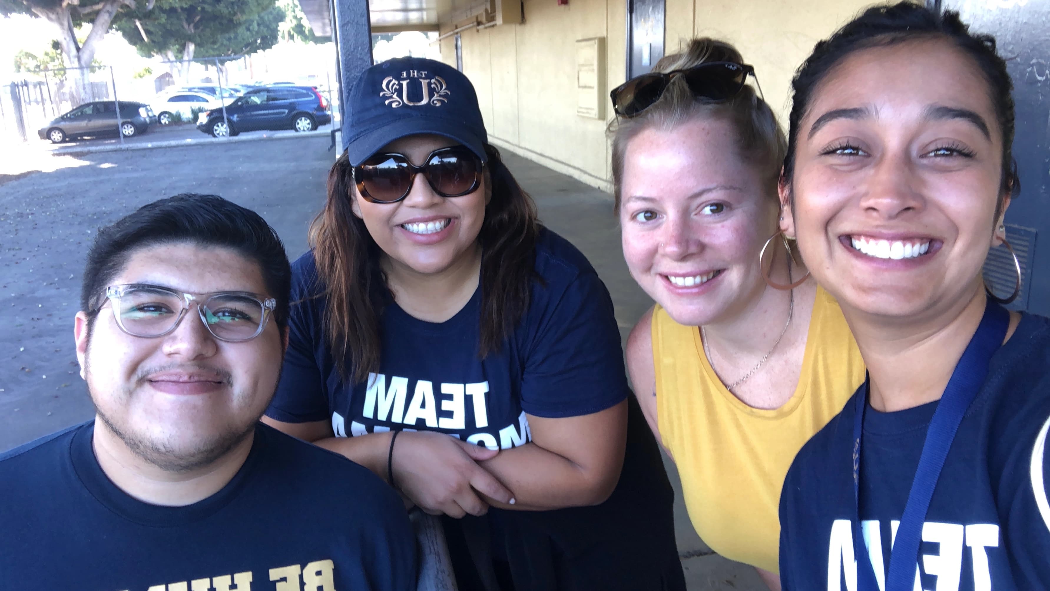 Mr. Navarrete with The U Science Team